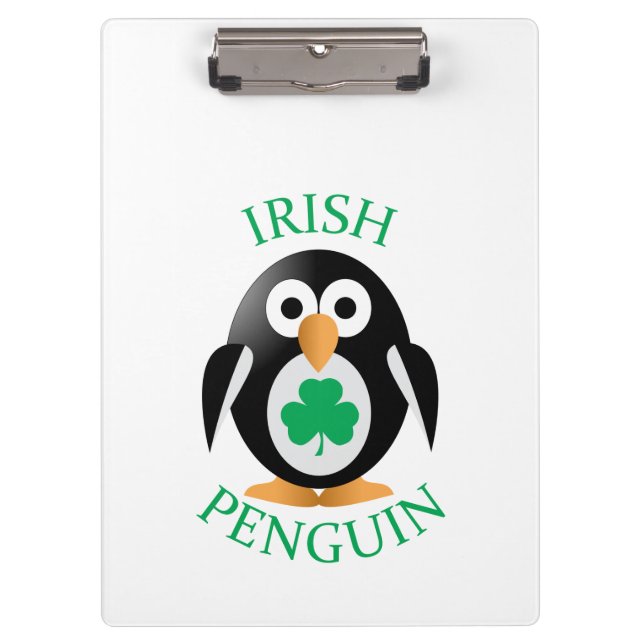 Porte-bloc Pingouin irlandais (Devant)