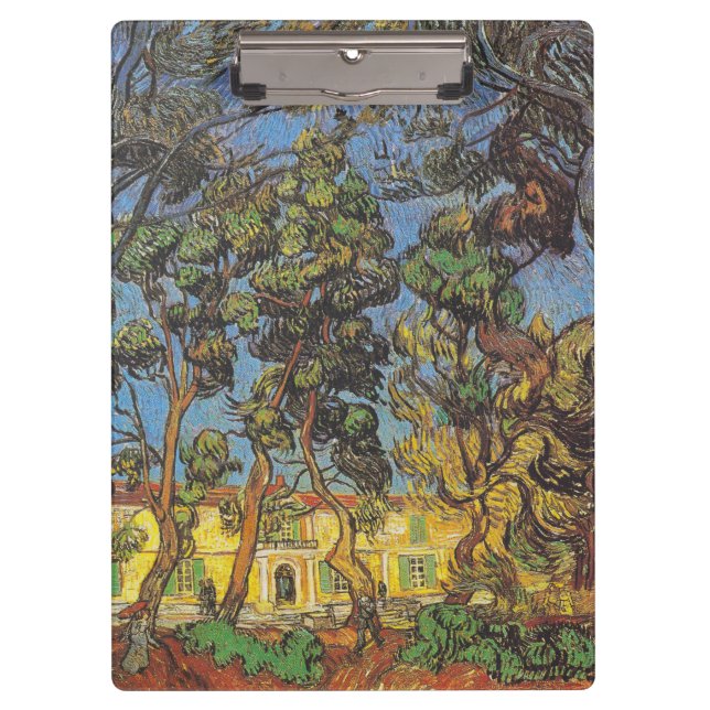 Porte-bloc Pins de Van Gogh - Art de jardin classique (Devant)