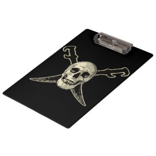 Porte-bloc Pirate (crâne) - porte - bloc noir