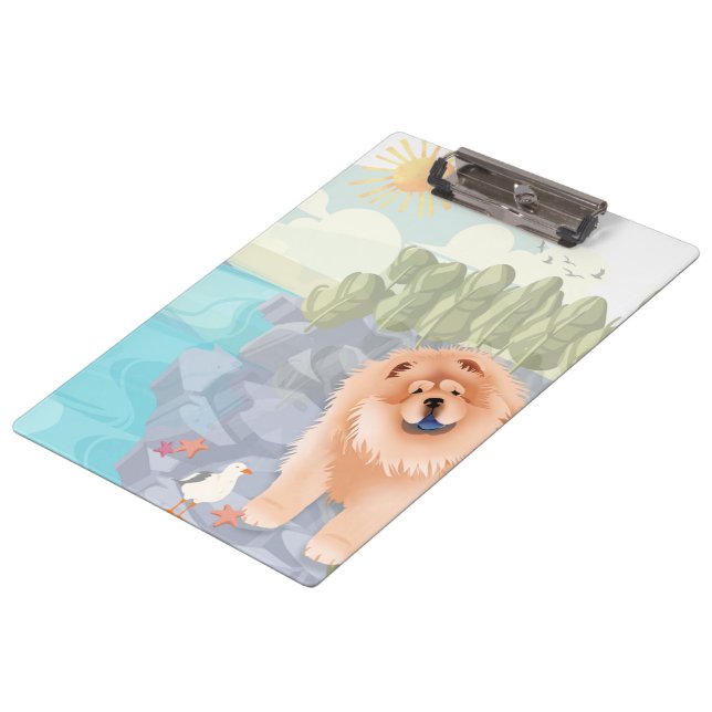 Porte-bloc PLAGE CHOW Porte - bloc acrylique (Incliné)