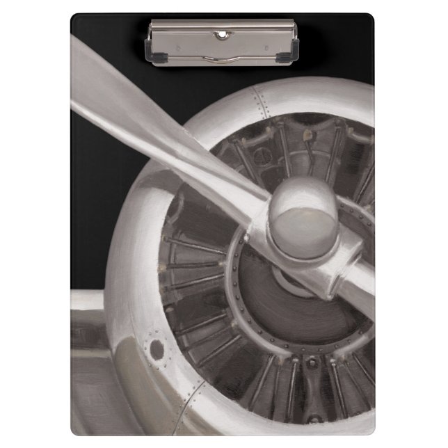 Porte-bloc Plan rapproché de propulseur d'avion (Devant)