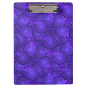 Porte-bloc Planètes violettes et éclairs