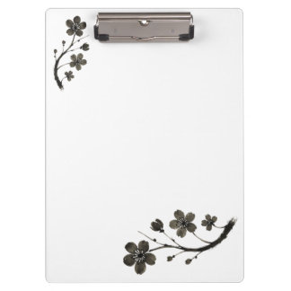 Porte-bloc Plum Blossom Line Art - Porte - bloc botanique