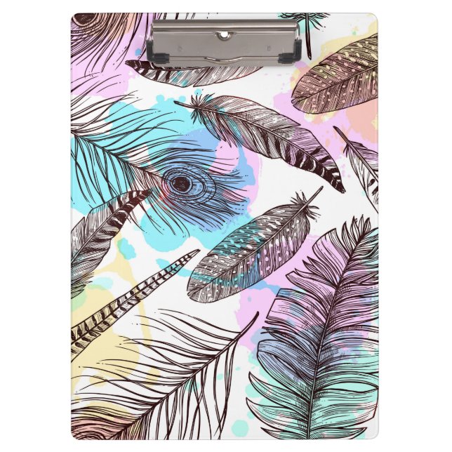 Porte-bloc Plumes de paquetage (Devant)