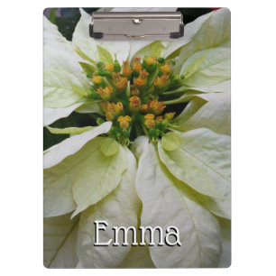 Porte-bloc Poinsettia Elegant Christmas Holiday Floral