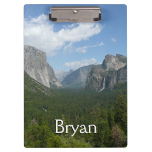 Porte-bloc Point d'Inspiration dans le Parc national de Yosem