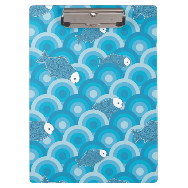 Porte-bloc Poissons (Devant)