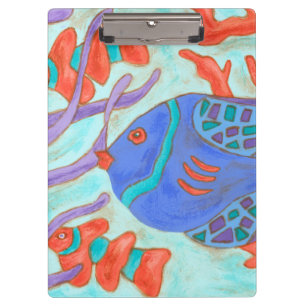 Porte-bloc Poissons de bruit