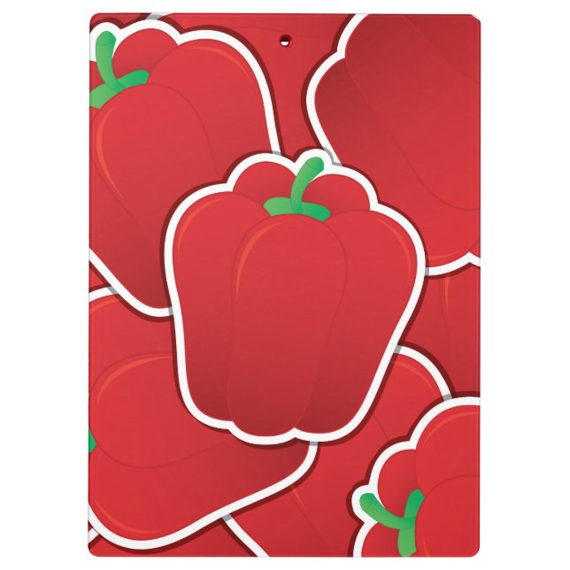 Porte-bloc Poivre rouge funky (Dos)