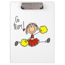 Pom-pom girl de l'équipe Red Go