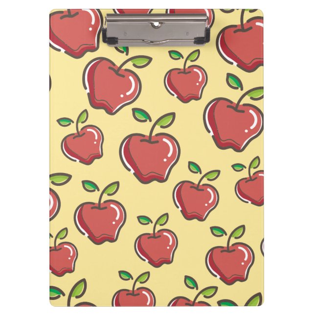 Porte-bloc Pomme rouge (Devant)