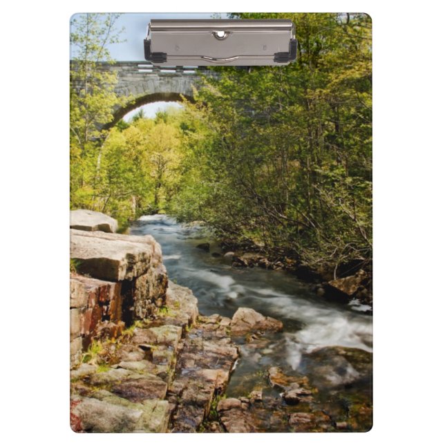 Porte-bloc Pont au-dessus de rivière (Devant)
