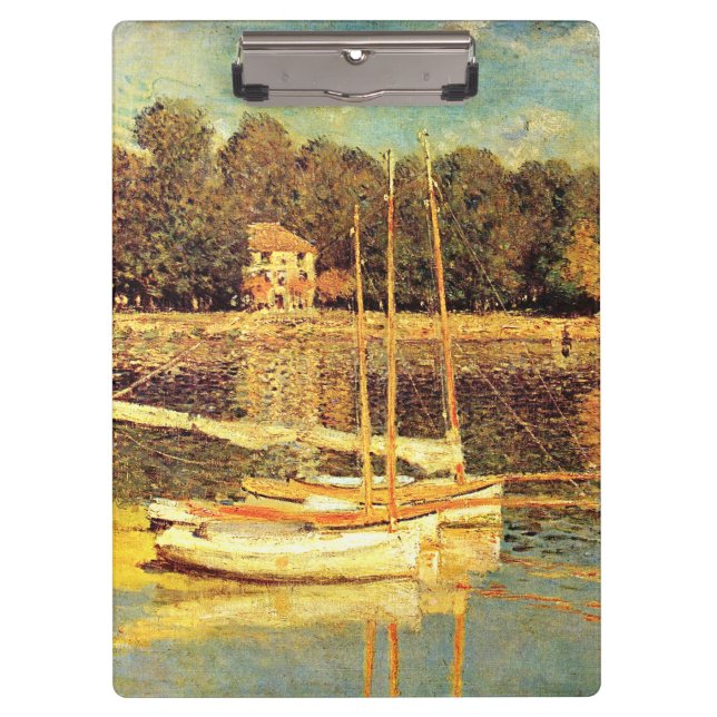 Porte-bloc Pont d'Argenteuil Claude Monet (Devant)