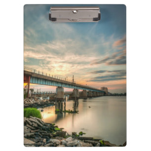 Porte-bloc Pont en train de Rockaway