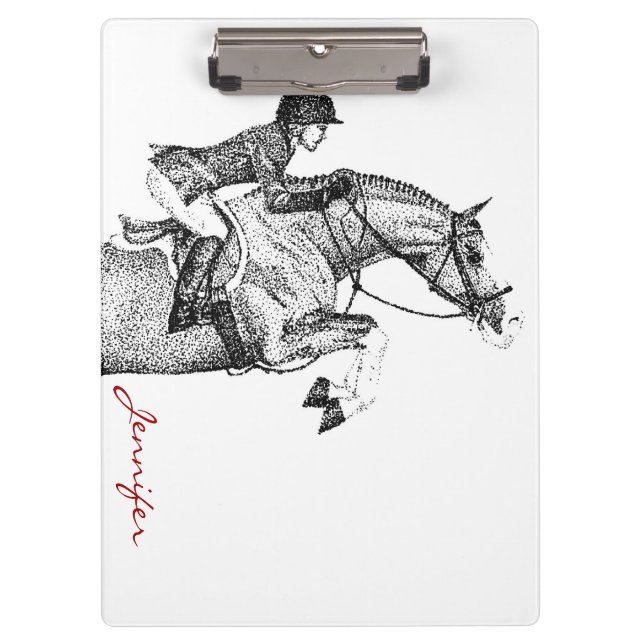 Porte-bloc Pony Pointillisme (Devant)