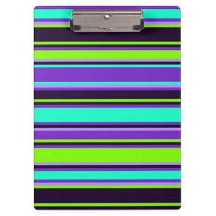 Porte-bloc Porte - bloc Bold Purple, Aqua & Chartreuse