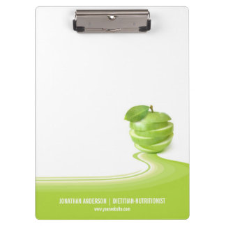 Porte-bloc Porte - bloc d'affaires de nutritionniste de