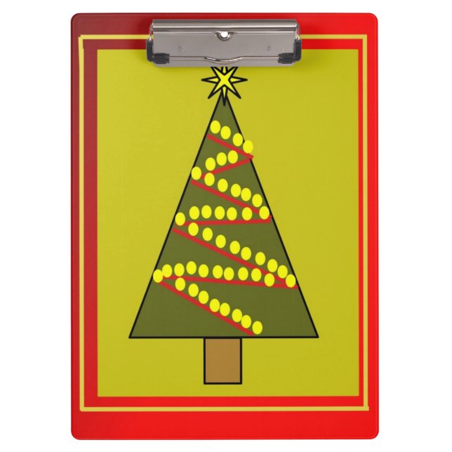 Porte-bloc Porte - bloc d'arbre de Noël (Devant)