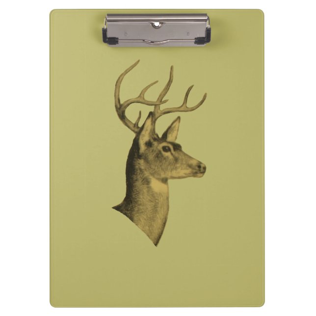 Porte-bloc Porte - bloc de Buck Head Dark Khaki (Devant)