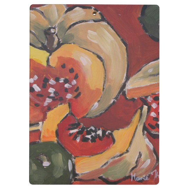 Porte-bloc Porte - bloc de cuisine de citrouille (Dos)