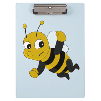 Porte-bloc Porte - bloc de dessin animé d'abeilles