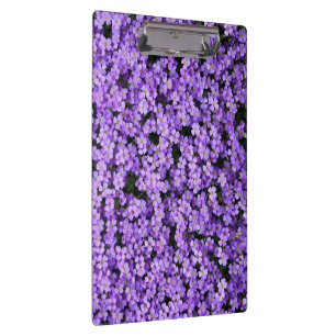 Porte-bloc Porte - bloc de fleurs violettes