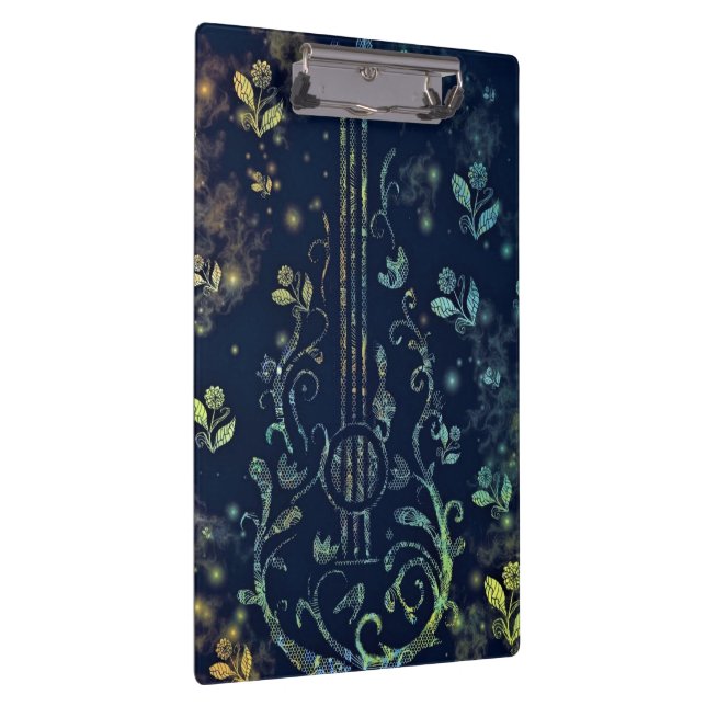 Porte-bloc Porte - bloc de guitare florale (Swatch)