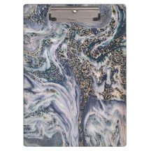 Porte - bloc de marbre bleu élégant de bureau