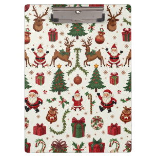 Porte-bloc Porte - bloc de Noël Vintage