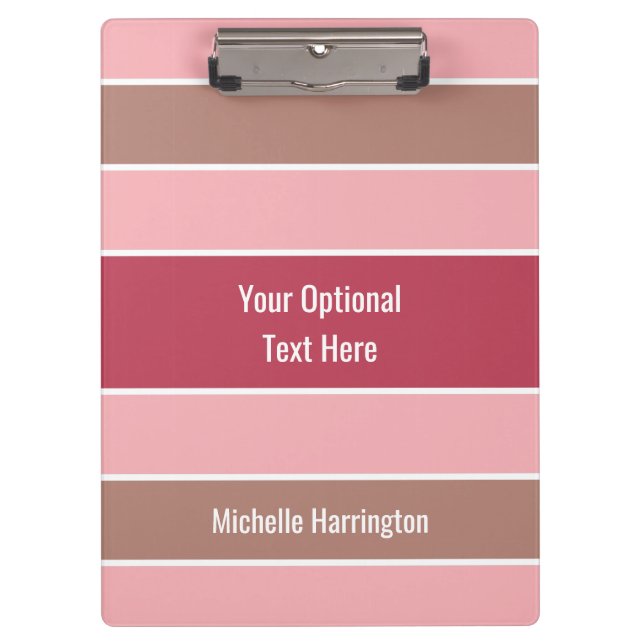 Porte-bloc Porte - bloc de nom personnalisé Motif (Devant)