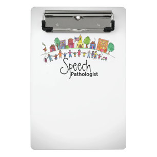 Porte-bloc Porte - bloc de pathologiste de la parole mini