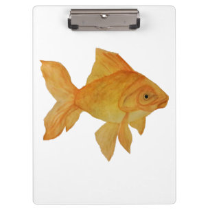 Porte-bloc Porte - bloc de poisson rouge aquarelle