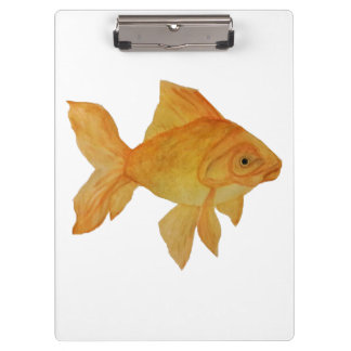Porte-bloc Porte - bloc de poisson rouge aquarelle