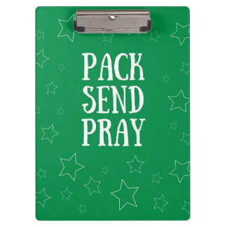 Porte-bloc Porte - bloc de prières d'envoi de pack