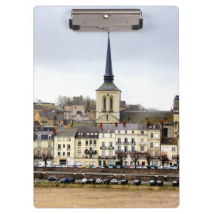 Porte-bloc Porte - bloc de scène de la rive de la rivière Sau
