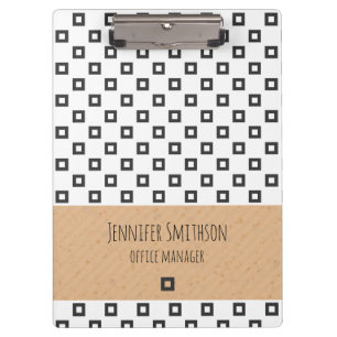 Porte-bloc Porte - bloc de style géométrique moderne