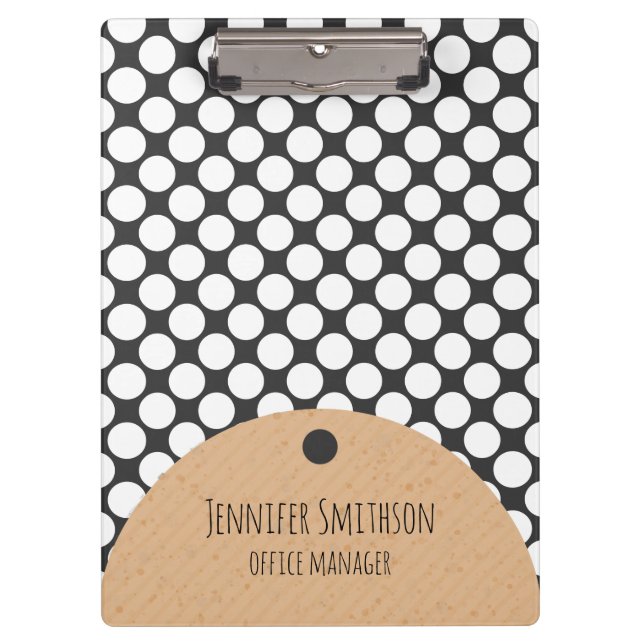 Porte-bloc Porte - bloc de style géométrique moderne (Devant)