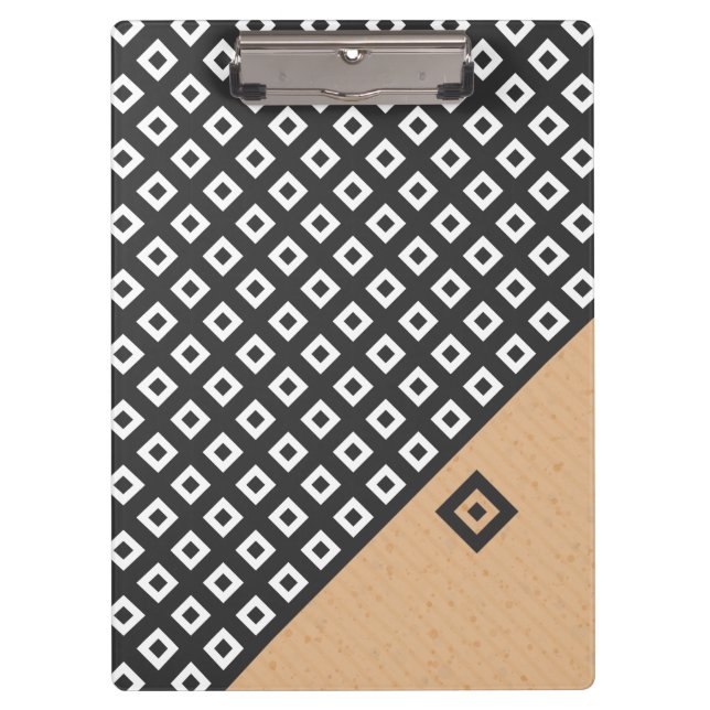 Porte-bloc Porte - bloc de style géométrique moderne (Devant)