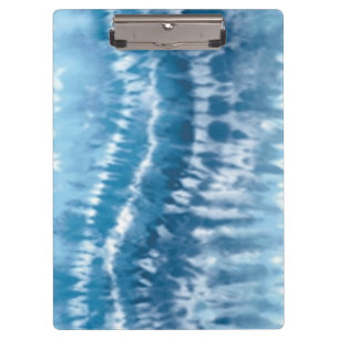 Porte-bloc Porte - bloc de teinture à carreaux bleu