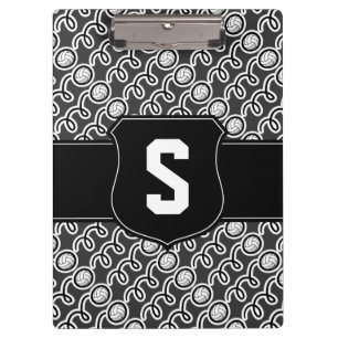 Porte-bloc Porte - bloc de volleyball   monogramme personnali