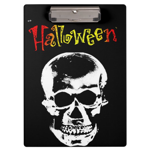 Porte-bloc Porte - bloc d'Halloween (Devant)
