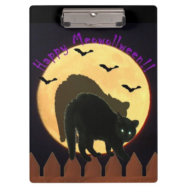 Porte-bloc Porte - bloc d'Halloween (Devant)