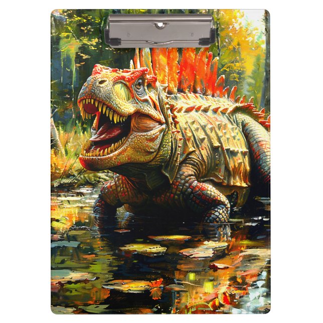 Porte-bloc Porte - bloc Dinosaur (Devant)