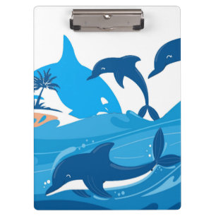 Porte-bloc Porte - bloc Dolphin Swim