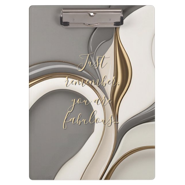 Porte-bloc Porte - bloc en graphisme élégant (Devant)