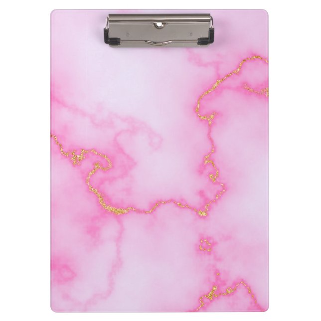 Porte-bloc Porte - bloc en marbre rose (Devant)