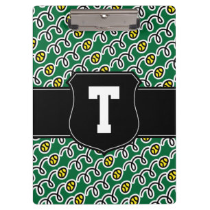 Porte-bloc Porte - bloc entraîneur de tennis   monogramme per