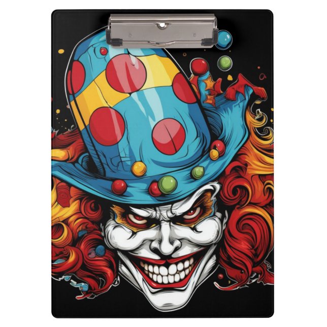 Porte-bloc Porte - bloc Halloween/Joker (Devant)