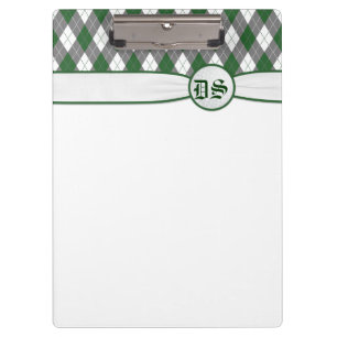 Porte-bloc porte - bloc Jacquard vert