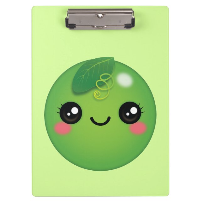 Porte-bloc Porte - bloc Kawaii Pea (Devant)